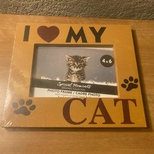 I Love My Cat Picture Frame 🐾